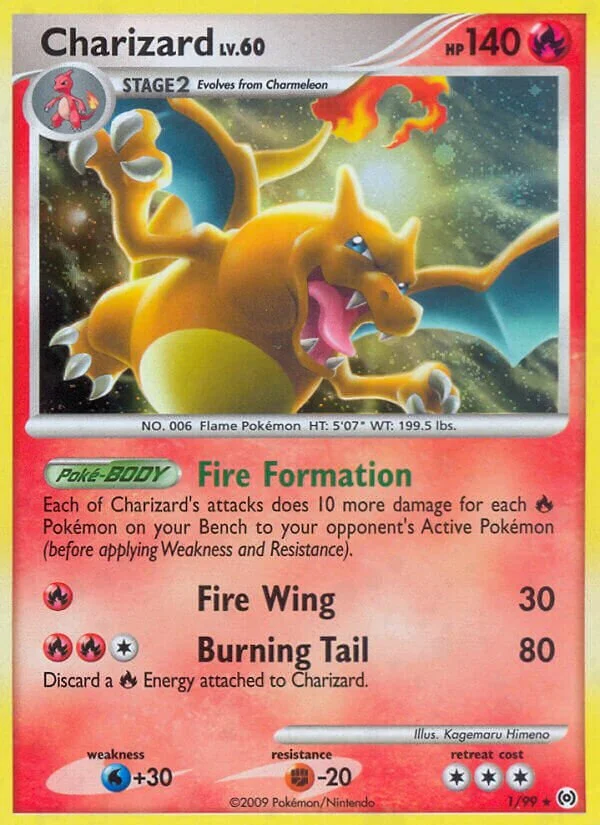 Charizard 「AR 1/99」「EN」