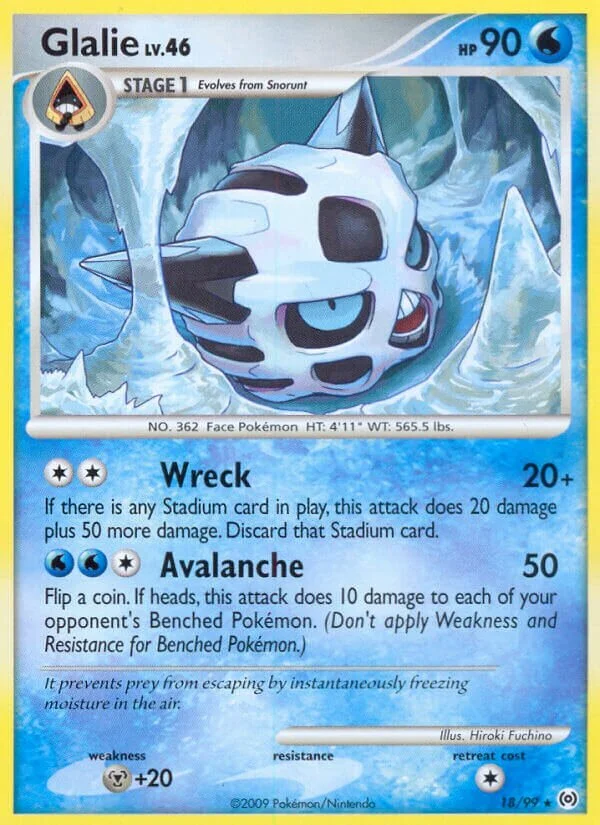 Glalie 「AR 18/99」「EN」