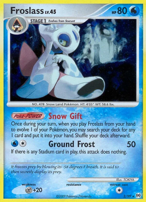 Froslass 「AR 2/99」「EN」