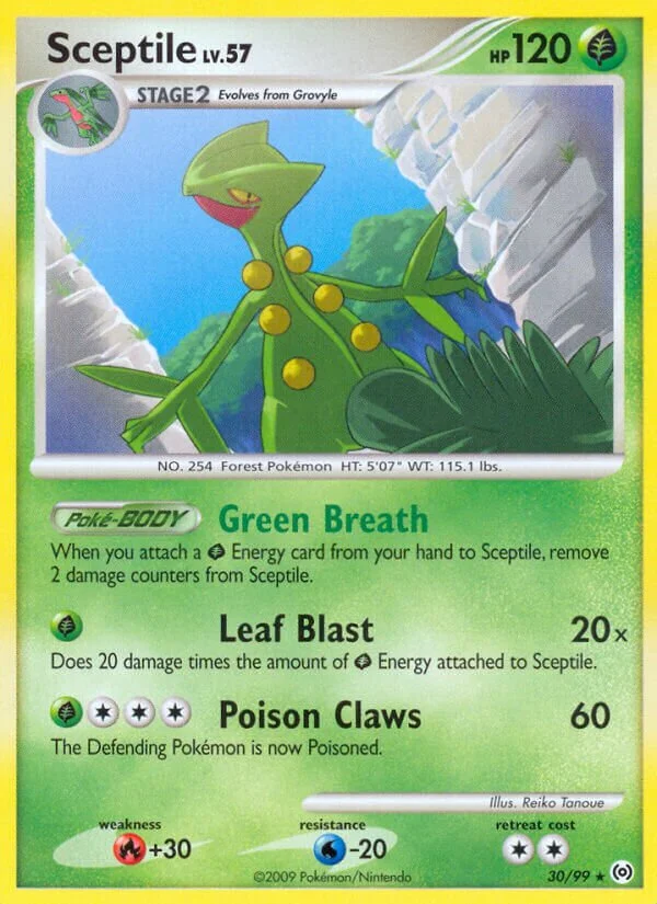 Sceptile 「AR 30/99」「EN」