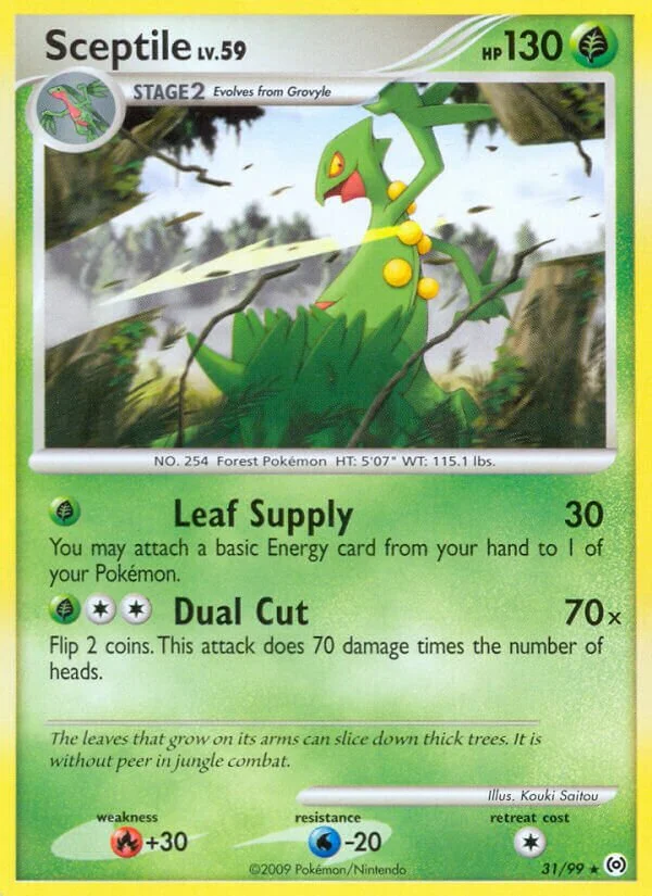 Sceptile 「AR 31/99」「EN」