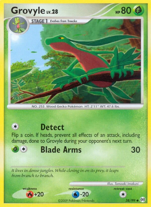 Grovyle 「AR 38/99」「EN」