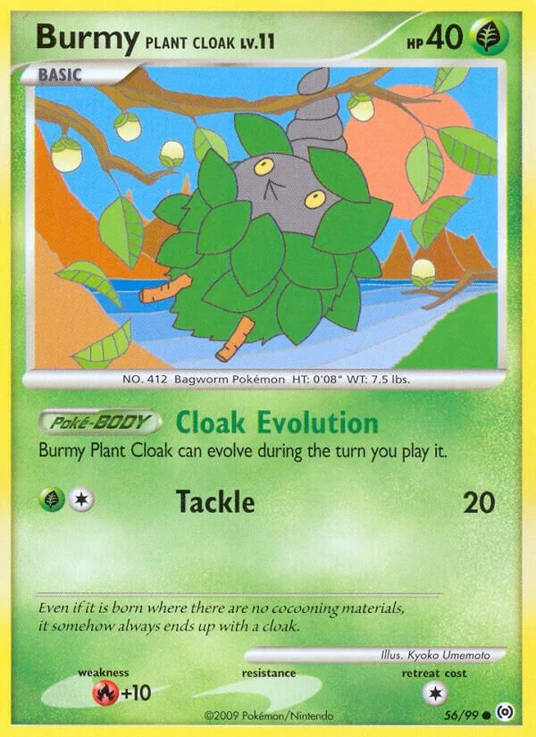 Burmy Plant Cloak 「AR 56/99」「EN」