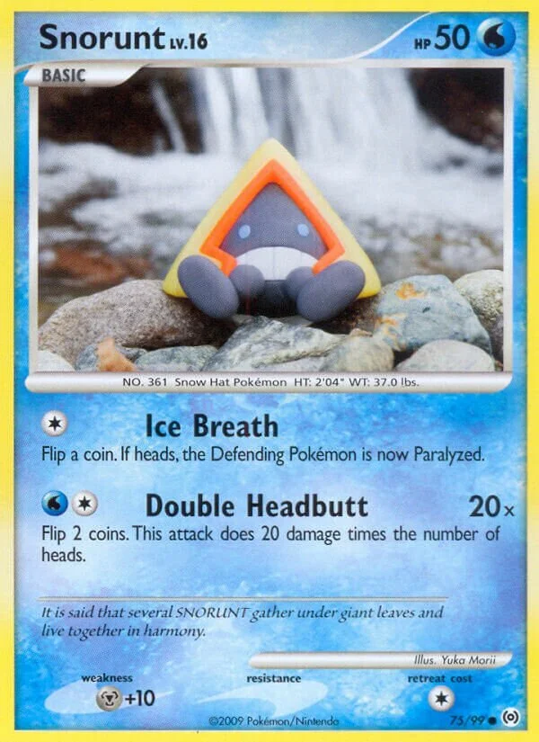 Snorunt 「AR 75/99」「EN」