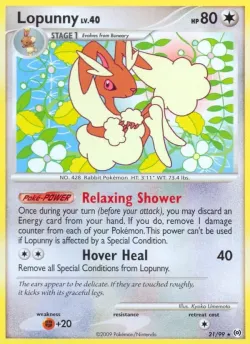 Lopunny #21/99 · Pokémon