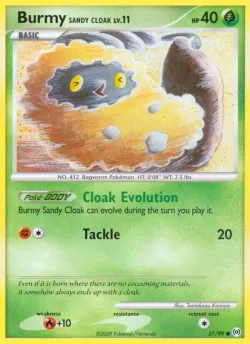 Burmy Sandy Cloak 「AR 57/99」「EN」