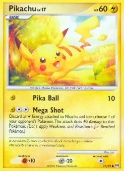Pikachu 「AR 71/99」「EN」