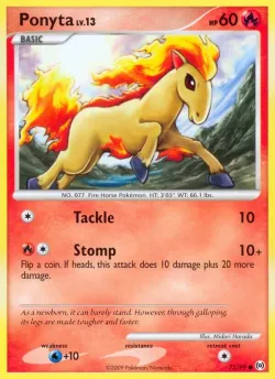 Ponyta 「AR 72/99」「EN」