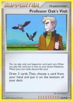Professor Oak's Visit 「AR 90/99」「EN」