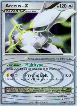Arceus LV.X 「AR 96/99」「EN」