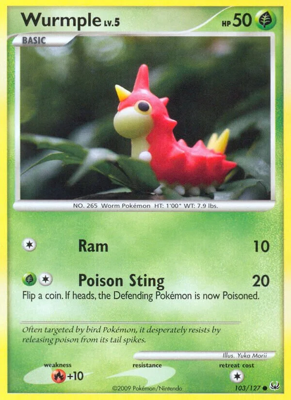 Wurmple 「PL 103/127」「EN」