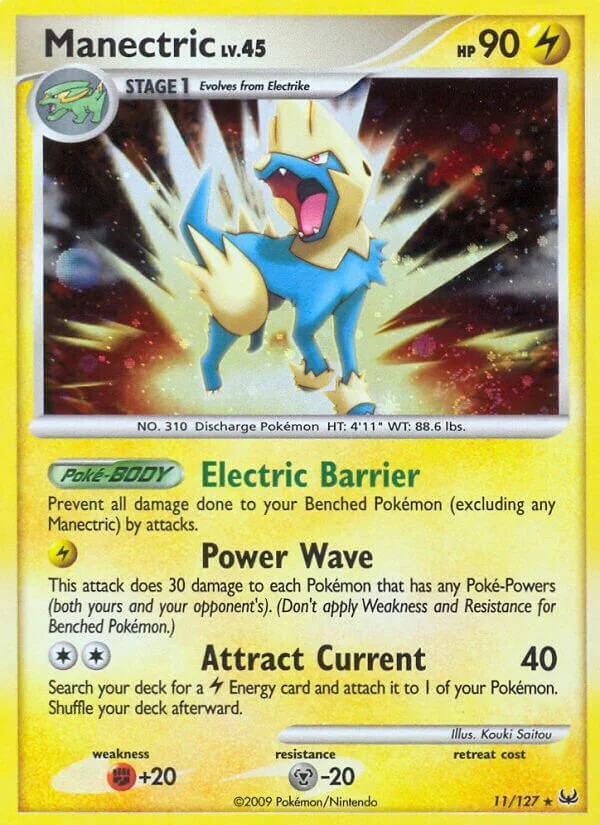 Manectric 「PL 11/127」「EN」