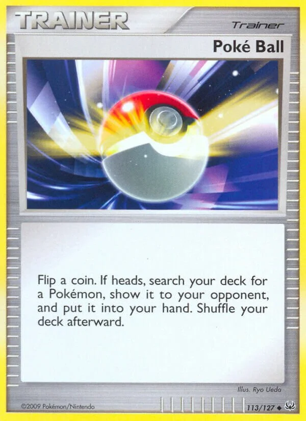 Poké Ball 「PL 113/127」「EN」