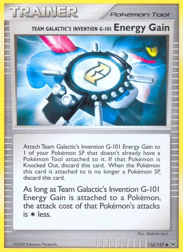 Team Galactic's Invention G-101 Energy Gain 「PL 116/127」「EN」