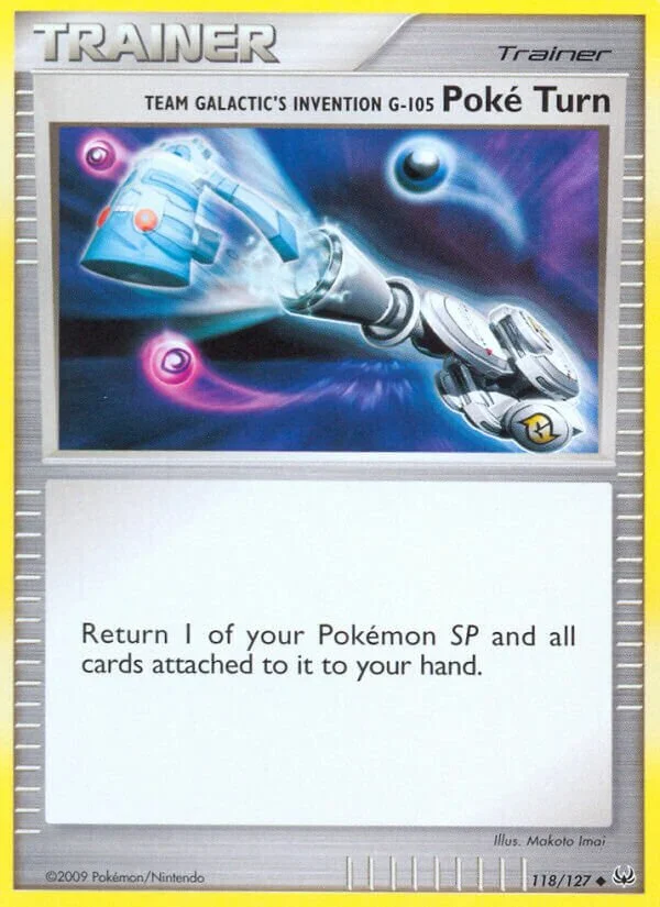 Team Galactic's Invention G-105 Poké Turn 「PL 118/127」「EN」