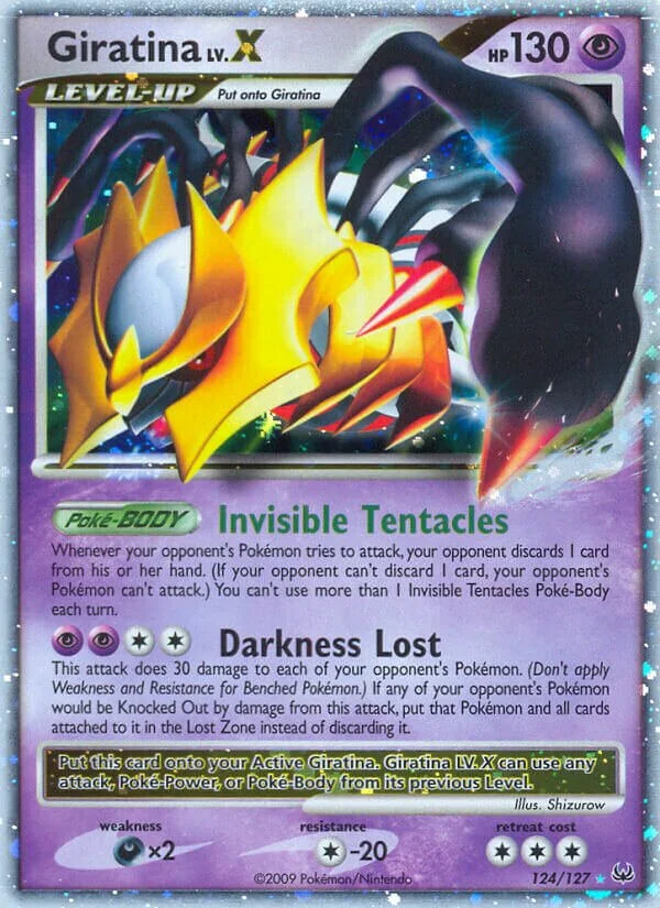Giratina LV.X 「PL 124/127」「EN」