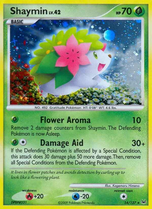 Shaymin 「PL 14/127」「EN」