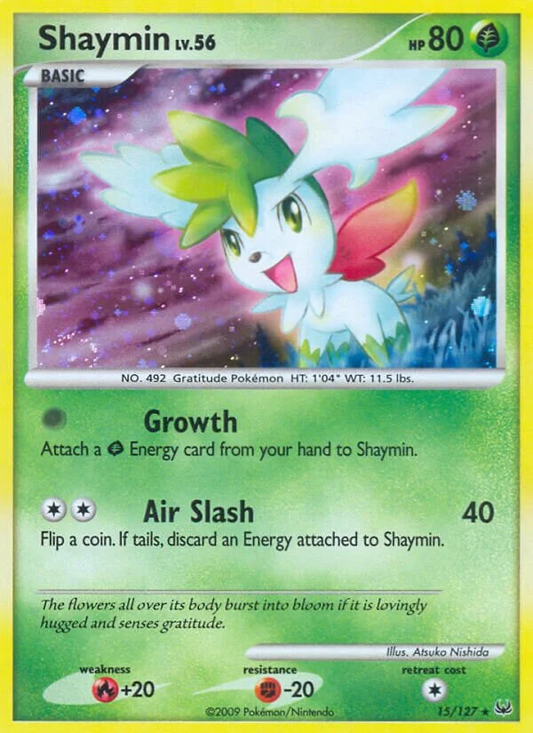 Shaymin 「PL 15/127」「EN」