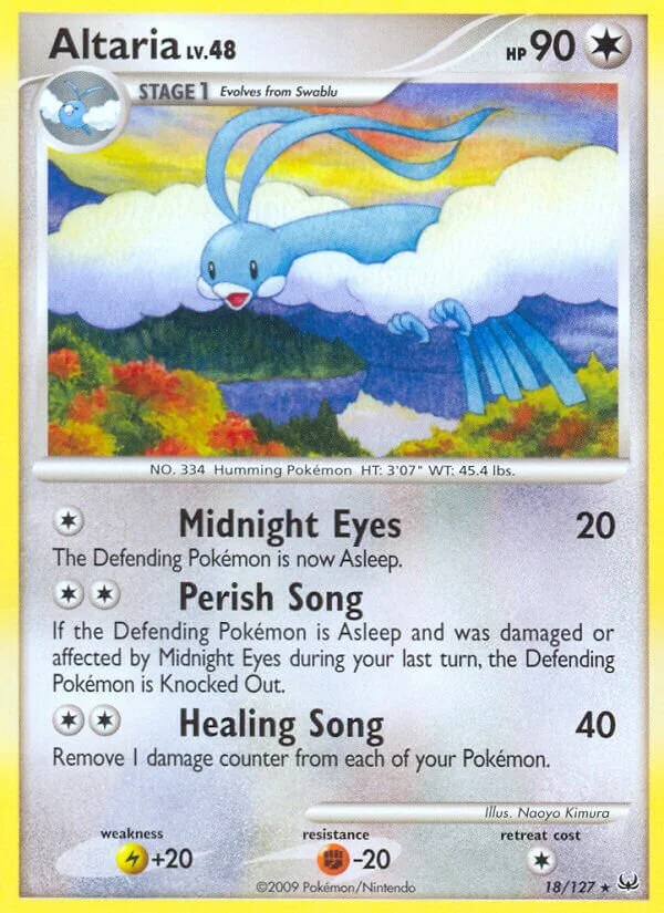 Altaria 「PL 18/127」「EN」