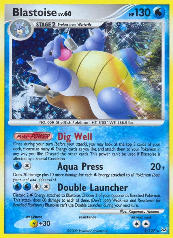 Blastoise 「PL 2/127」「EN」