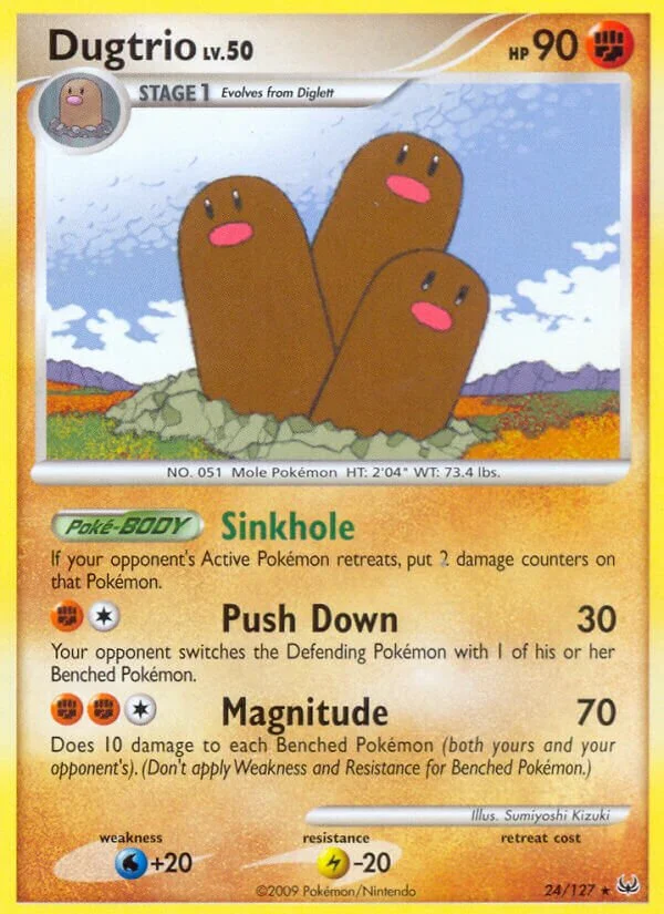 Dugtrio 「PL 24/127」「EN」