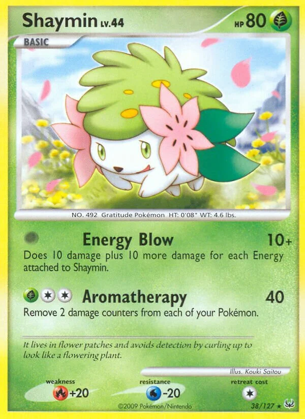 Shaymin 「PL 38/127」「EN」