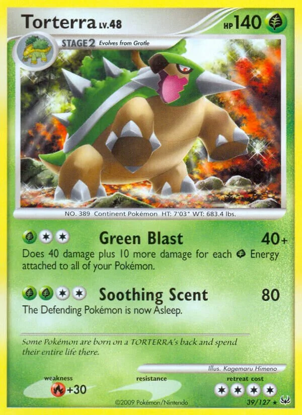 Torterra 「PL 39/127」「EN」