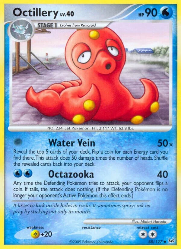 Octillery 「PL 58/127」「EN」