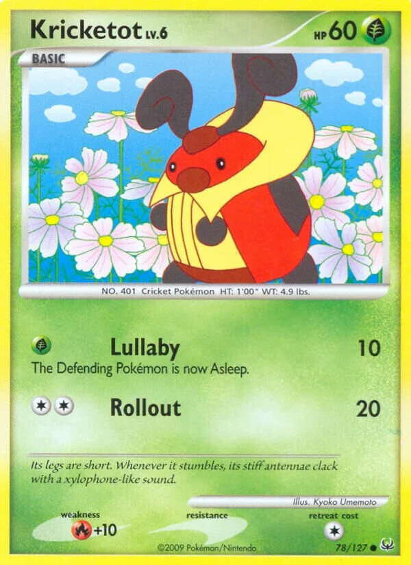 Kricketot 「PL 78/127」「EN」