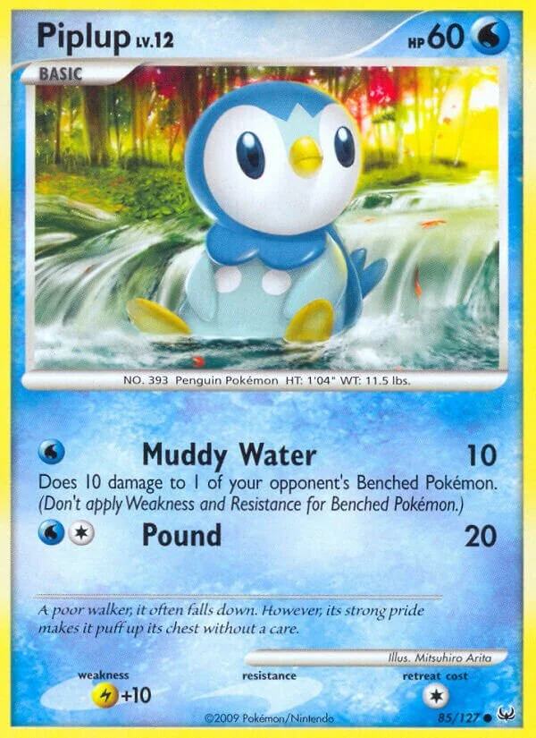 Piplup 「PL 85/127」「EN」