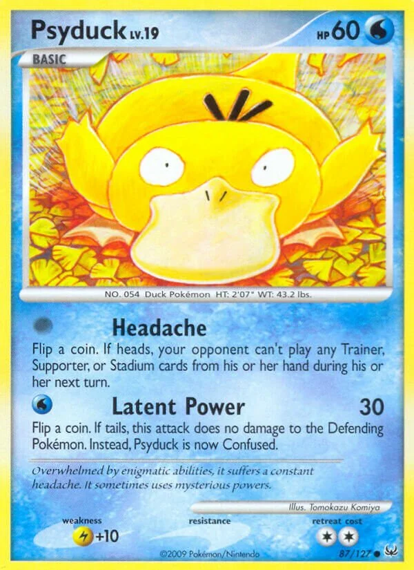 Psyduck 「PL 87/127」「EN」