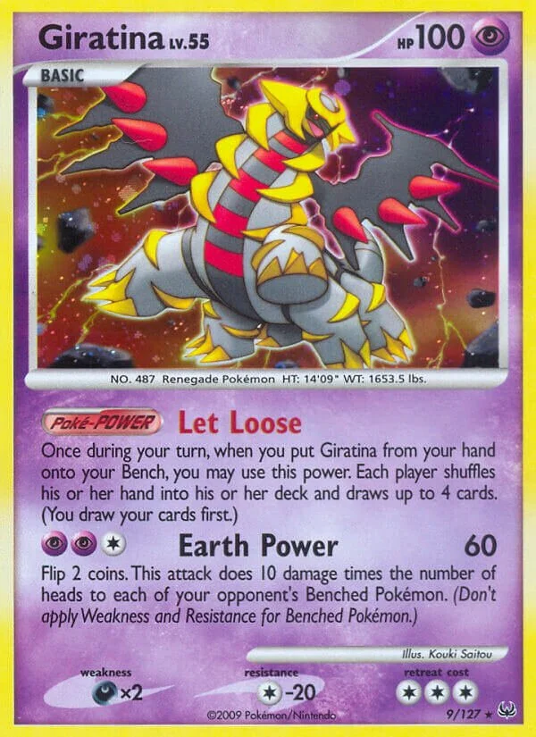 Giratina 「PL 9/127」「EN」