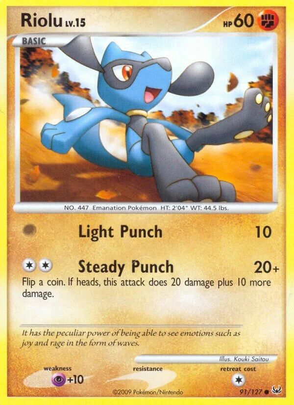 Riolu 「PL 91/127」「EN」