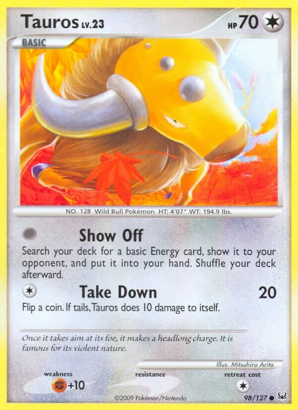 Tauros 「PL 98/127」「EN」