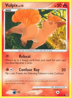 Vulpix 「PL 102/127」「EN」