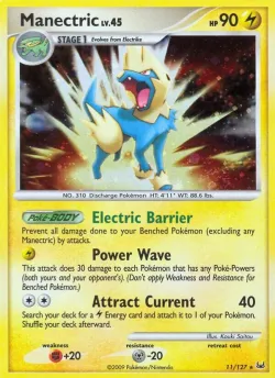 Manectric #11/127 · Pokémon