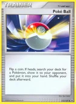 Poké Ball 「PL 113/127」「EN」