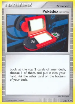 Pokédex HANDY910is 「PL 114/127」「EN」