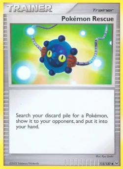Pokémon Rescue 「PL 115/127」「EN」