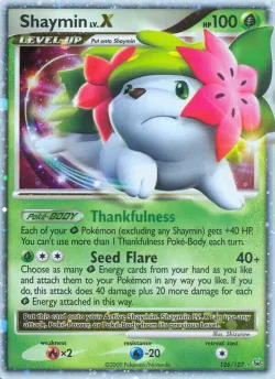 Shaymin LV.X 「PL 126/127」「EN」
