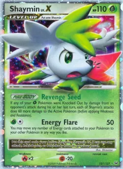 Shaymin LV.X 「PL 127/127」「EN」