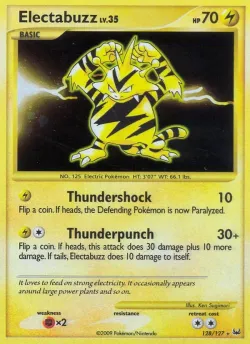 Electabuzz 「PL 128/127」「EN」