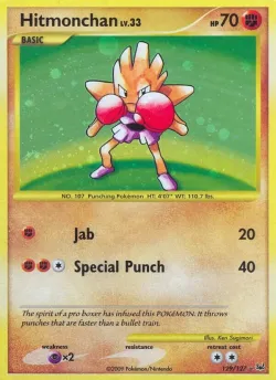 Hitmonchan 「PL 129/127」「EN」
