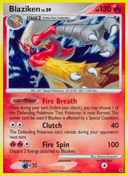 Blaziken #3/127 · Pokémon
