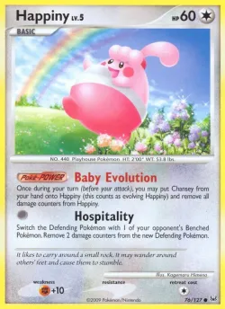 Happiny #76/127 · Pokémon