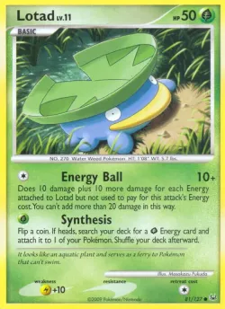 Lotad #81/127 · Pokémon