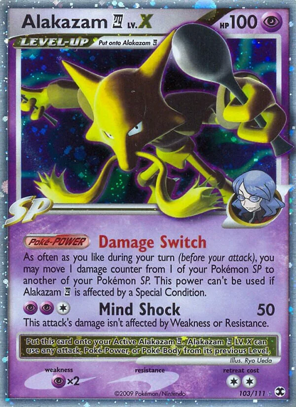 Alakazam E4 LV.X 「RR 103/111」「EN」