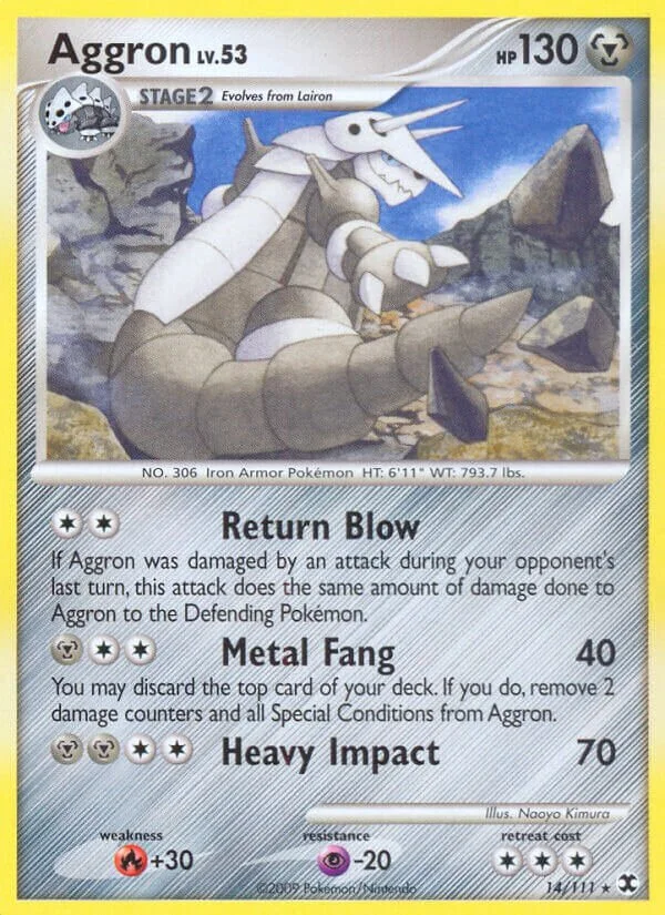 Aggron 「RR 14/111」「EN」