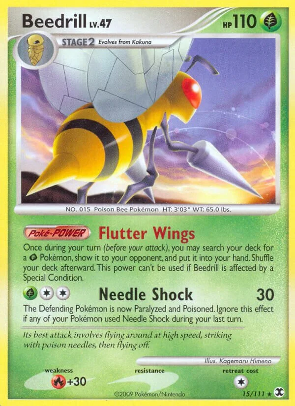 Beedrill 「RR 15/111」「EN」