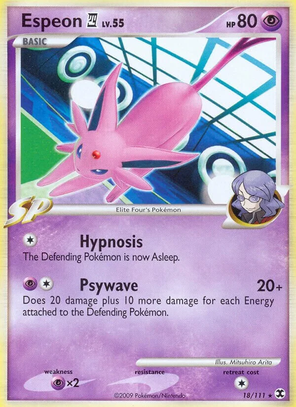 Espeon E4 「RR 18/111」「EN」